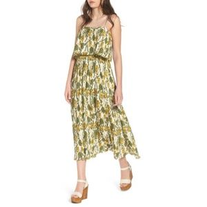 Leith Pleated Midi Dress